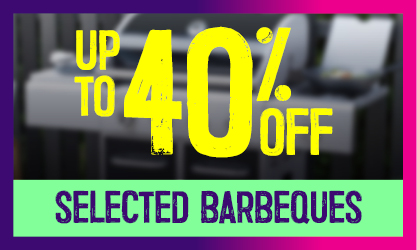 Up To 40% Off Selected BBQs